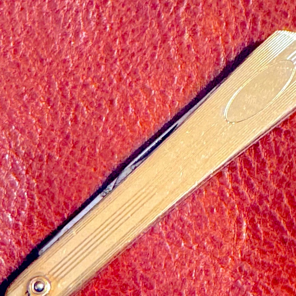 Vintage 12 K gold filled pen knife.
